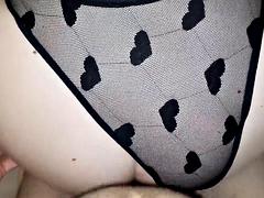 Marshmallow Sweets Big Cock Dominates Girlfriend, Breeds Her and Creampies Deep