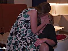 Camilla Creampie and Liza Billberry, Horny American MILFs, Crave Hardcore Lesbian Fucking Right