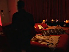 Married people swap partners and have sex in the mansion
