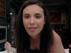 POV anal and pussyfucked slut talks dirty to excide her BF