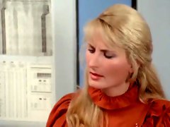 Retro Burnett & Blonde Lesbian Coworkers Pussy Lick Fuck