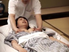 Smooth fucking in the bedroom with a horny Japanese mature
