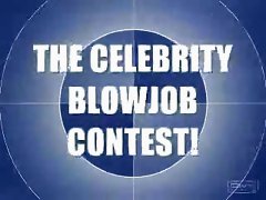the celebrities blowjob contest