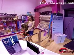 Miriam Prado In Big Tits Babe Fucking In The Sexshop With The Clerk