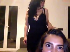 Tall Blonde - Slut His Fetish Flashing Ass On Live Webcam