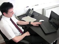 Squirting Cum In The Office - Evan Zero