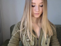 pretty blonde teen flashes tits on webcam - viewcamgirls,com